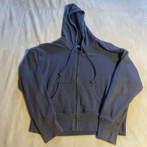 Blue Aerie zip up hoodie